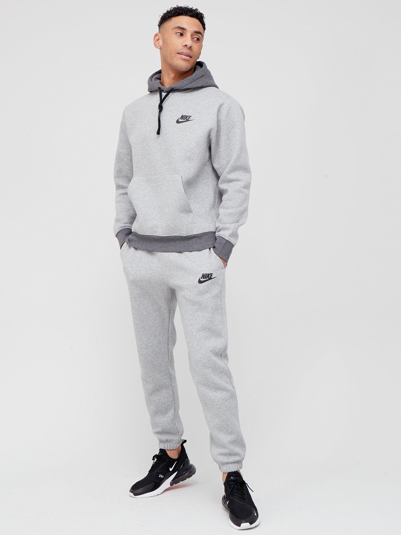 grey nike tracksuit