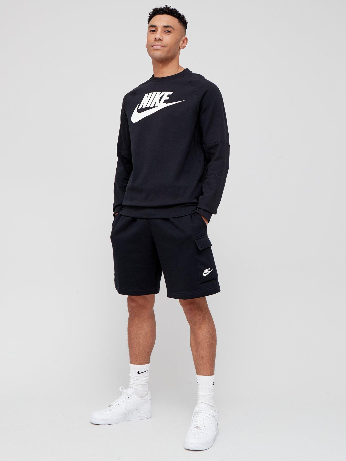 Nike cargo hot sale shorts black