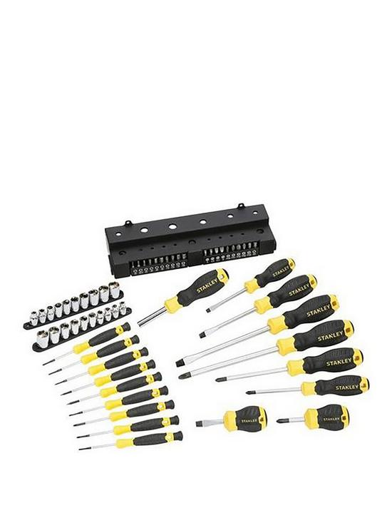 front image of stanley-57-piece-screwdriver-set-stht0-62143