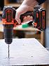  image of black-decker-18v-2-gear-hammer-drill-with-toolbox-and-104-accessory-set