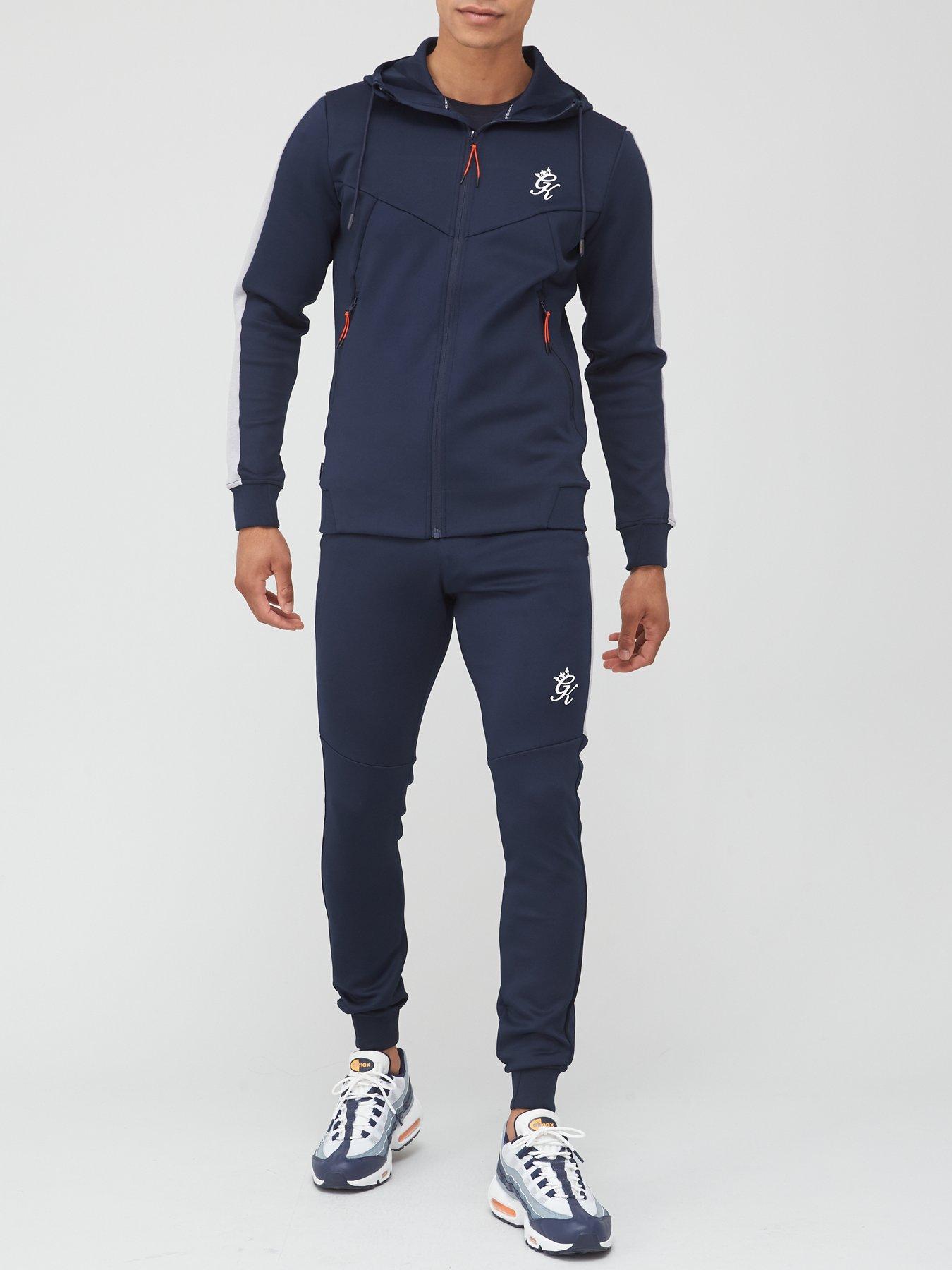 navy gym king tracksuit