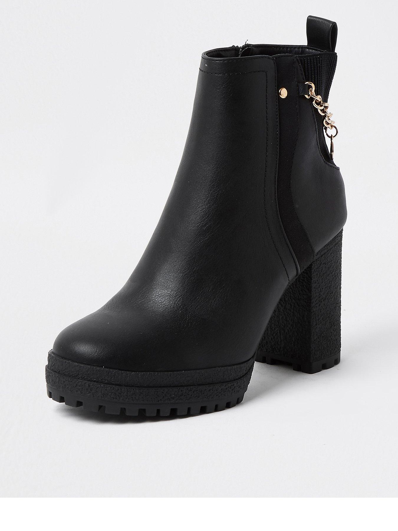 river island chain boots