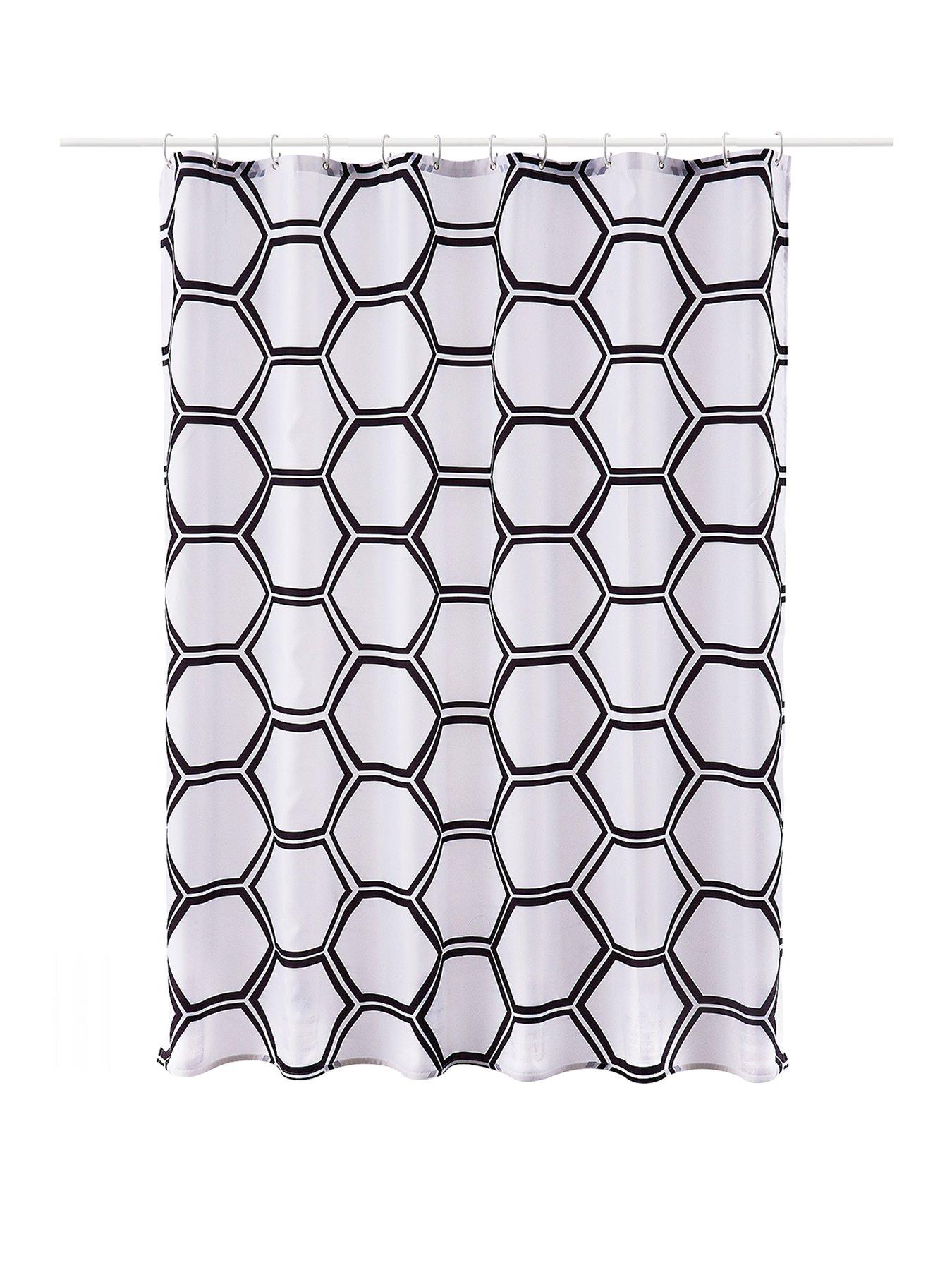 aqualona-honeycomb-shower-curtain