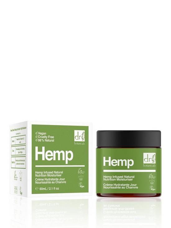 front image of dr-botanicals-apothecary-hemp-infused-natural-nutrition-moisturiser-60ml