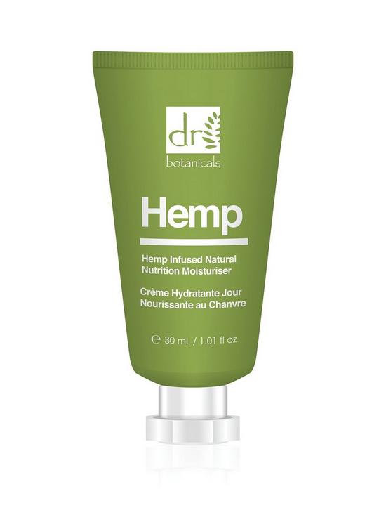 front image of dr-botanicals-apothecary-hemp-infused-natural-nutrition-moisturiser-30ml