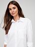  image of v-by-very-cotton-shirt-white