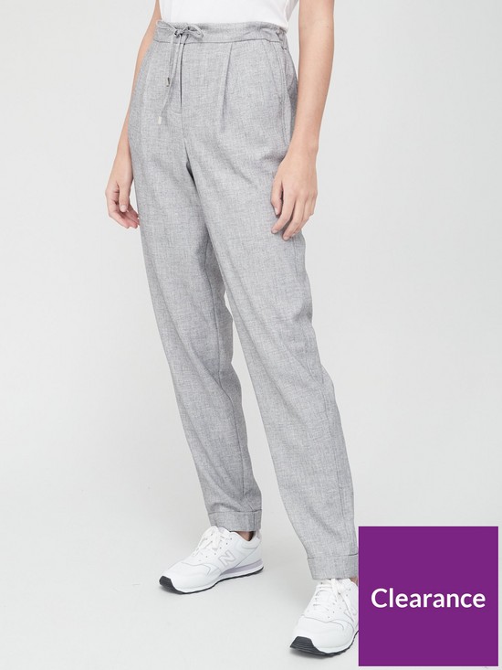 front image of v-by-very-tailored-jogger-grey