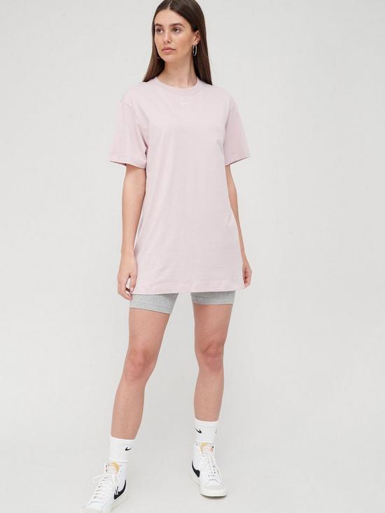 front image of nike-nsw-essentials-teenbspdress-lilac