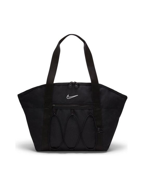 front image of nike-one-tote-black