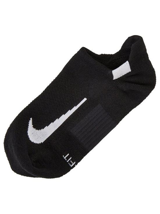 stillFront image of nike-running-multiplier-socks-blackwhite