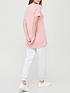 image of v-by-very-valuenbsppocket-front-swing-t-shirt-blush
