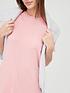  image of v-by-very-valuenbsppocket-front-swing-t-shirt-blush