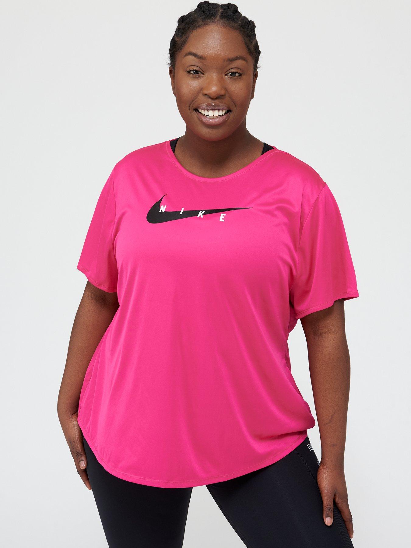 pink tint nike shirt