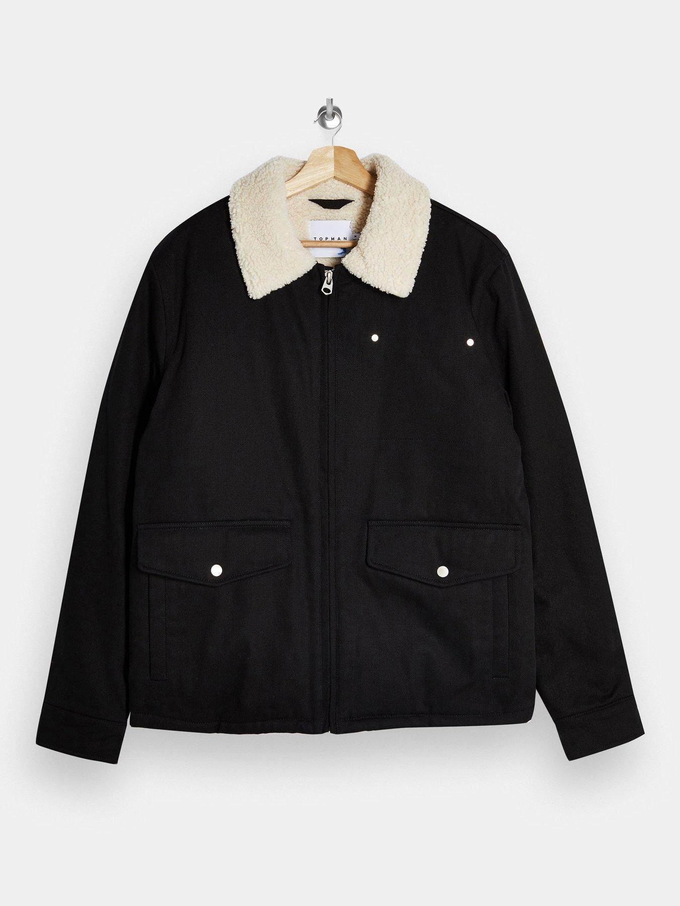 mens coats topman