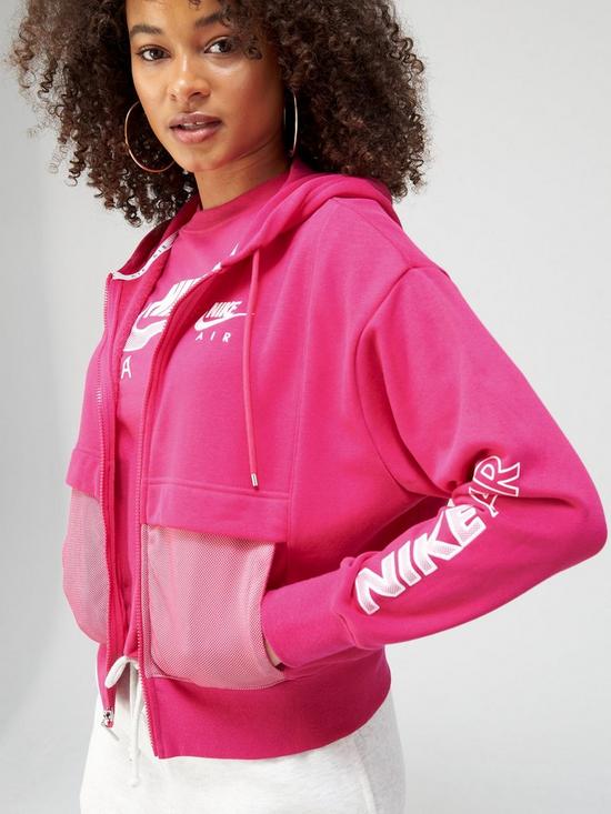 outfit image of nike-nswnbspairnbspfull-zipnbsphoodie-pink