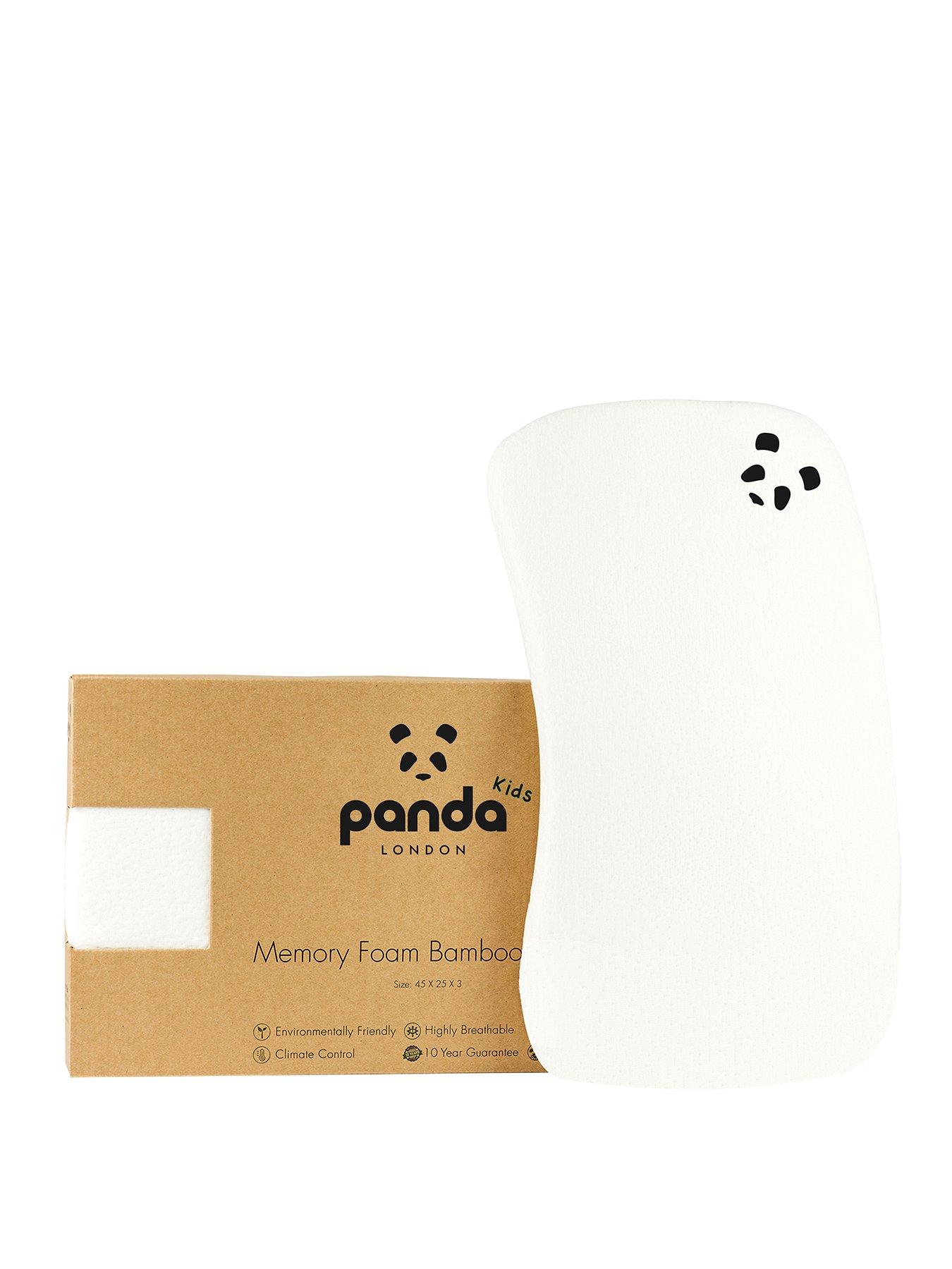 undefined Baby Luxury Memory Foam Bamboo Pillow - White