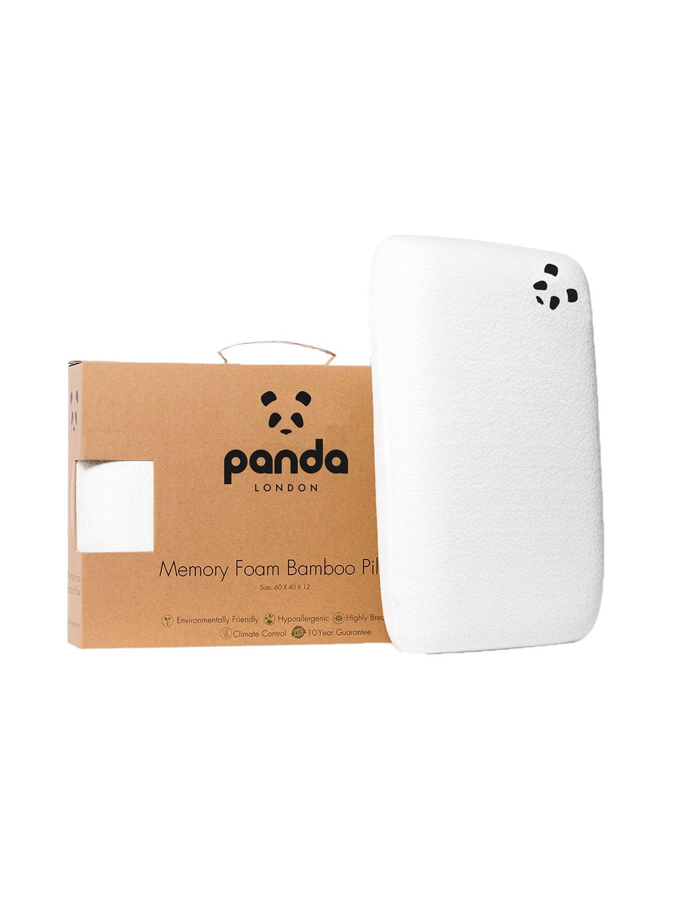 panda-london-adult-luxury-memory-foam-bamboo-pillow-white