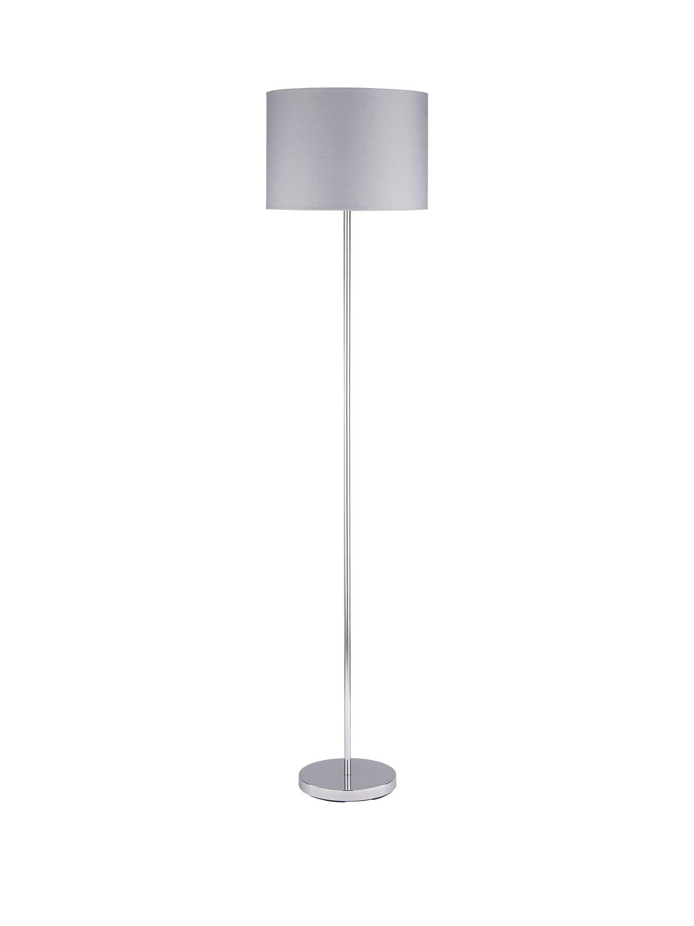 Very Home Langley Floor Lamp - Grey