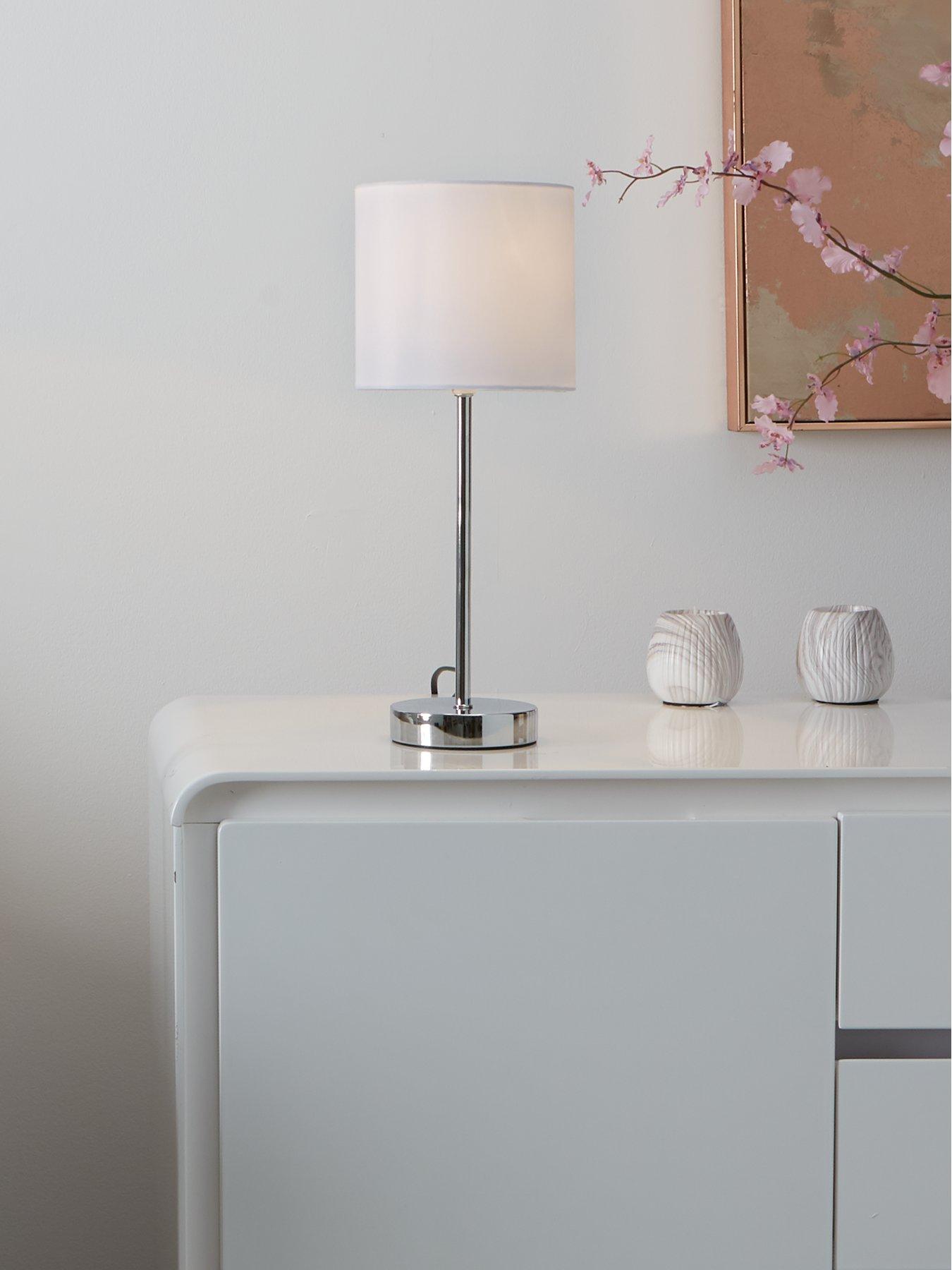 front image of the-very-collection-langley-table-lamp-white