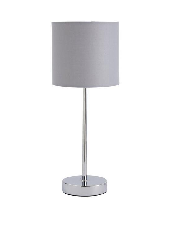 front image of everyday-langley-table-lamp-grey