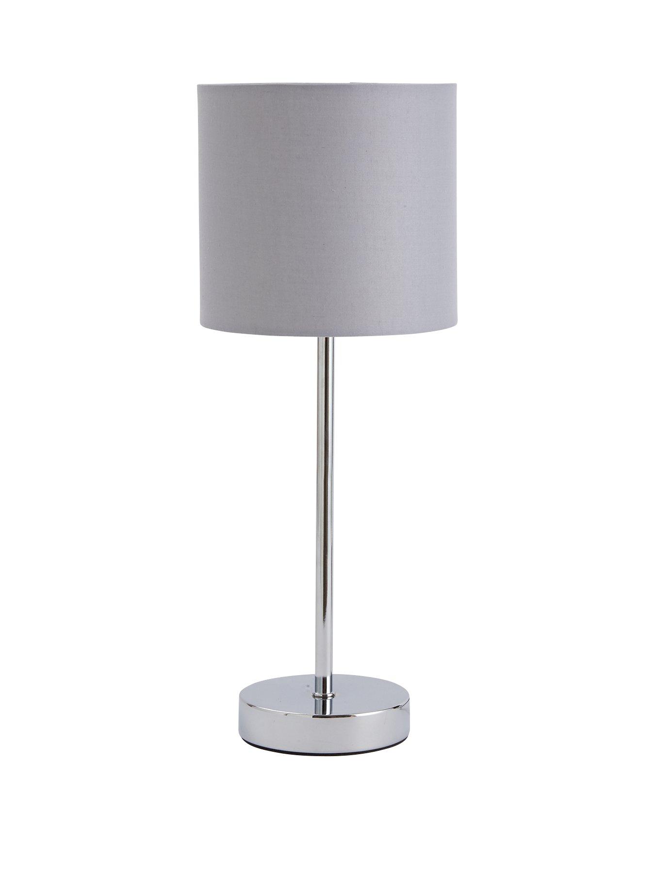 Very Home Langley Table Lamp - Grey