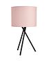  image of sherlock-table-lamp-rose-pink