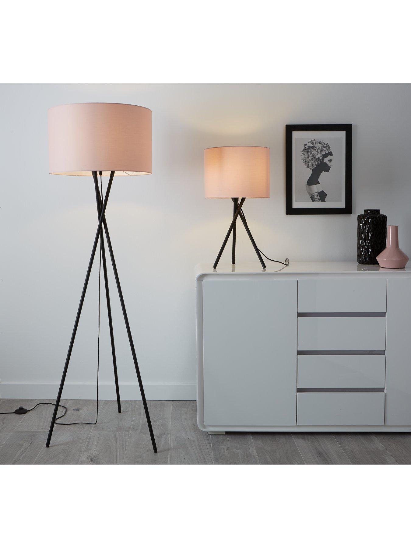Image 2 of 4 of Very Home Sherlock Table Lamp - Rose Pink
