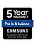  image of samsung-series-5-wd90t534dbws1-with-auto-dose-96kg-washer-dryer-1400rpmnbspe-rated--nbspwhite