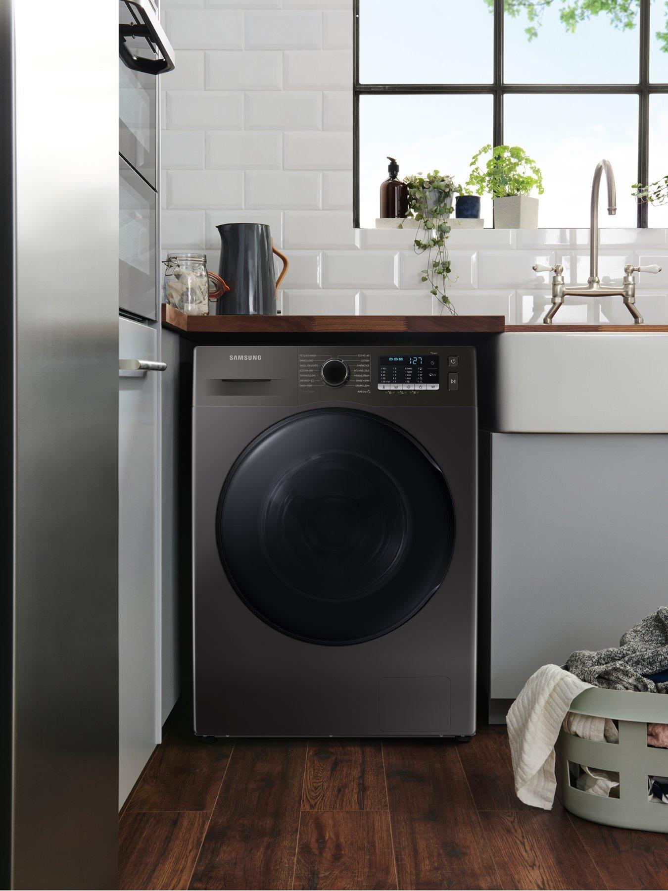 Image 3 of 8 of Samsung Series 5 WD80TA046BX/EU&nbsp;8kg Wash,&nbsp;5kg Dry, 1400 Spin&nbsp;Washer Dryer with ecobubble&trade; - E Rated,&nbsp;Graphite