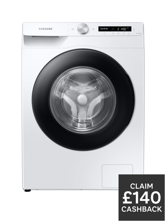 front image of samsung-series-6-ww90t534daws1-auto-dose-washing-machine-9kg-load-1400rpm-spin-a-rated-white