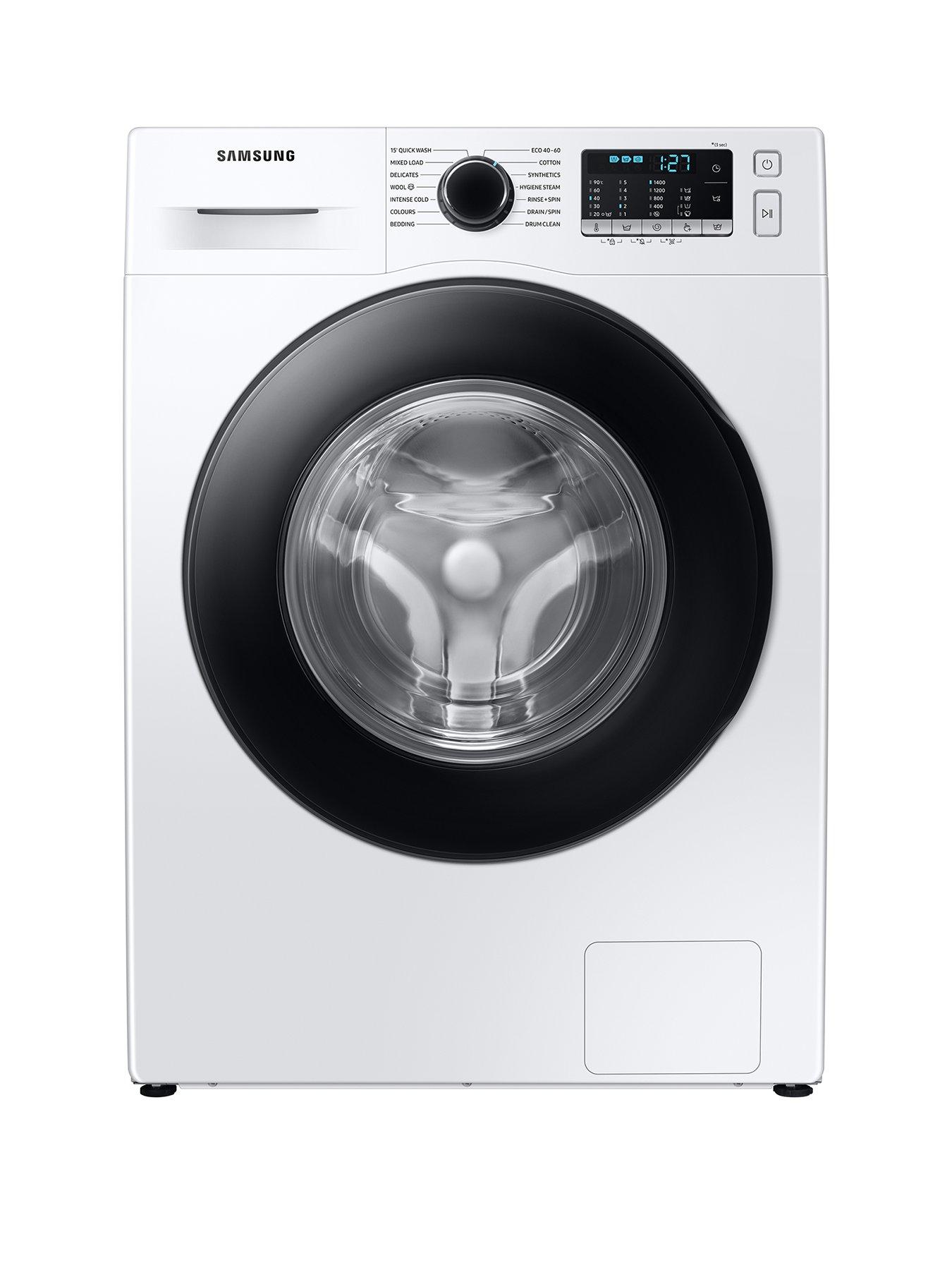 Image 1 of 7 of Samsung Series 5 WW90TA046AE/EU ecobubble&trade;&nbsp;Washing Machine - 9kg Load&nbsp;1400rpm Spin&nbsp;A Rated -&nbsp;White