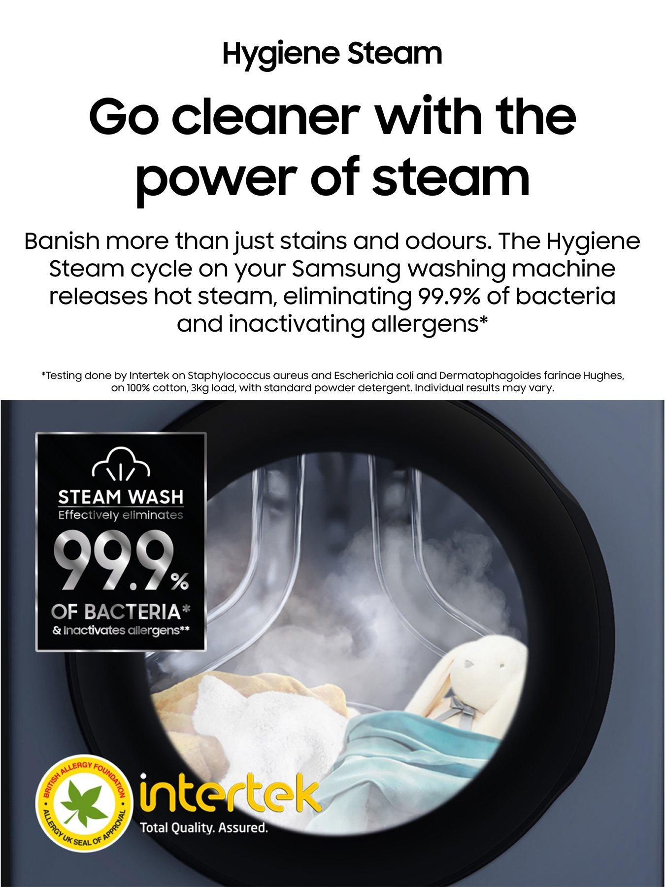 Image 4 of 7 of Samsung Series 5 WW90TA046AE/EU ecobubble&trade;&nbsp;Washing Machine - 9kg Load&nbsp;1400rpm Spin&nbsp;A Rated -&nbsp;White