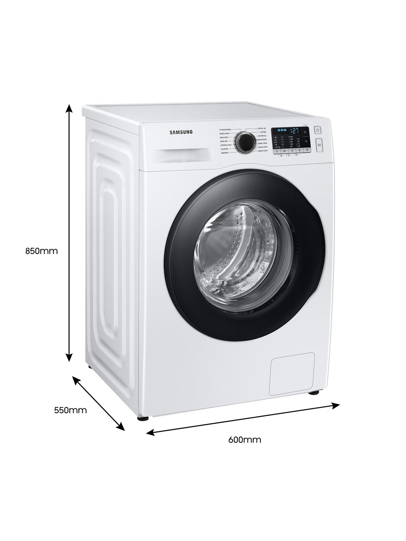 Image 6 of 7 of Samsung Series 5 WW90TA046AE/EU ecobubble&trade;&nbsp;Washing Machine - 9kg Load&nbsp;1400rpm Spin&nbsp;A Rated -&nbsp;White
