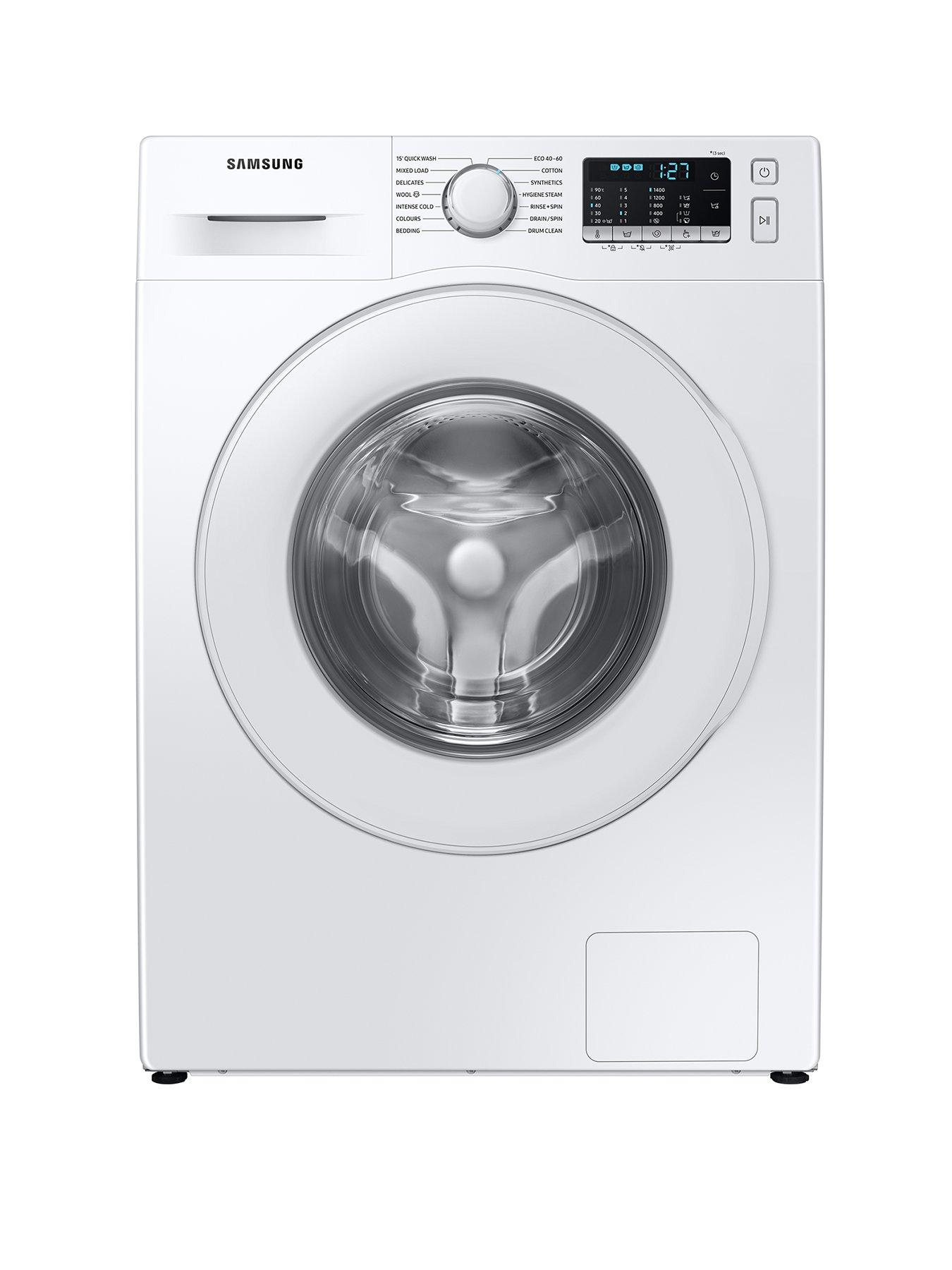 Image 1 of 7 of Samsung Series 5 WW70TA046TE/EU&nbsp;7kg Load, 1400 Spin&nbsp;Washing Machine with ecobubble&trade; -&nbsp;B Rated&nbsp;White