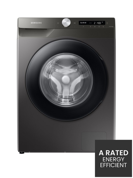 front image of samsung-series-5-ww90t534dans1-auto-dose-washing-machine-9kg-load-1400rpm-spin-a-rated-graphite