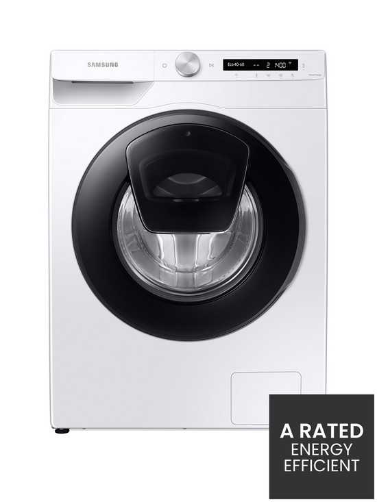 front image of samsung-series-6-ww90t554daws1-addwashtrade-washing-machine-9kg-load-1400rpm-spin-a-rated-white