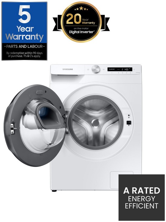 stillFront image of samsung-series-5-ww90t554daws1-addwashtrade-washing-machine-9kg-load-1400rpm-spin-a-rated-white