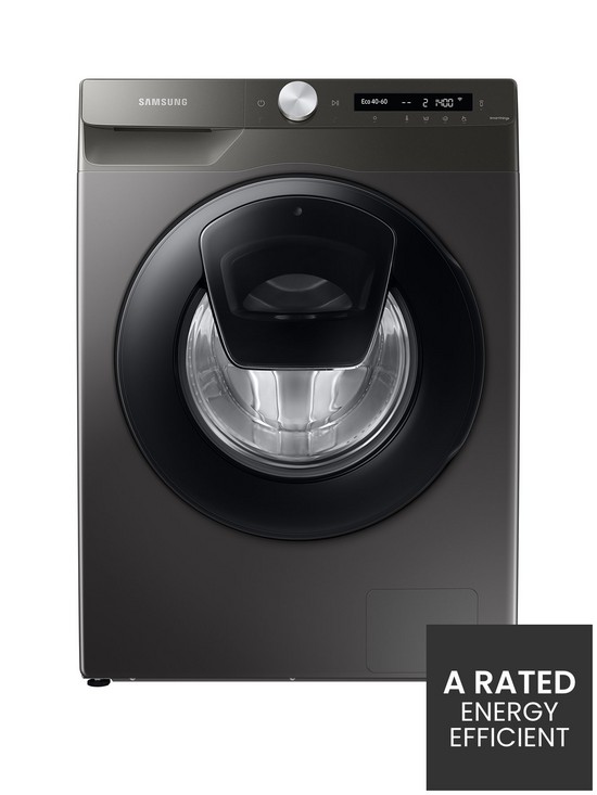 front image of samsung-series-6-ww90t554dans1-addwashtrade-washing-machine-9kg-load-1400rpm-spin-a-rated-graphite