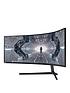  image of samsung-odyssey-lc49g95tssuxen-49-inch-g95-1m-curve-radius-240hz-qled-5120x1440-gaming-monitor-with-2-year-warranty