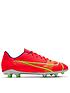  image of nike-junior-mercurial-vapor-12-club-multi-ground-football-boots-red