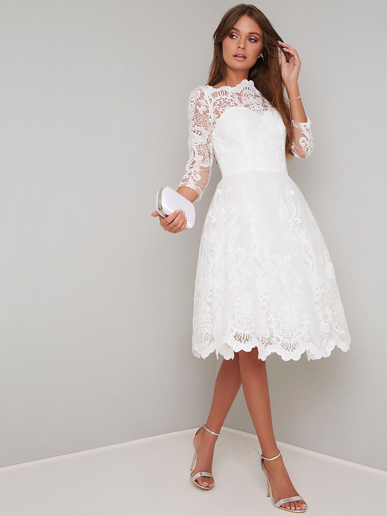 littlewoods white dress