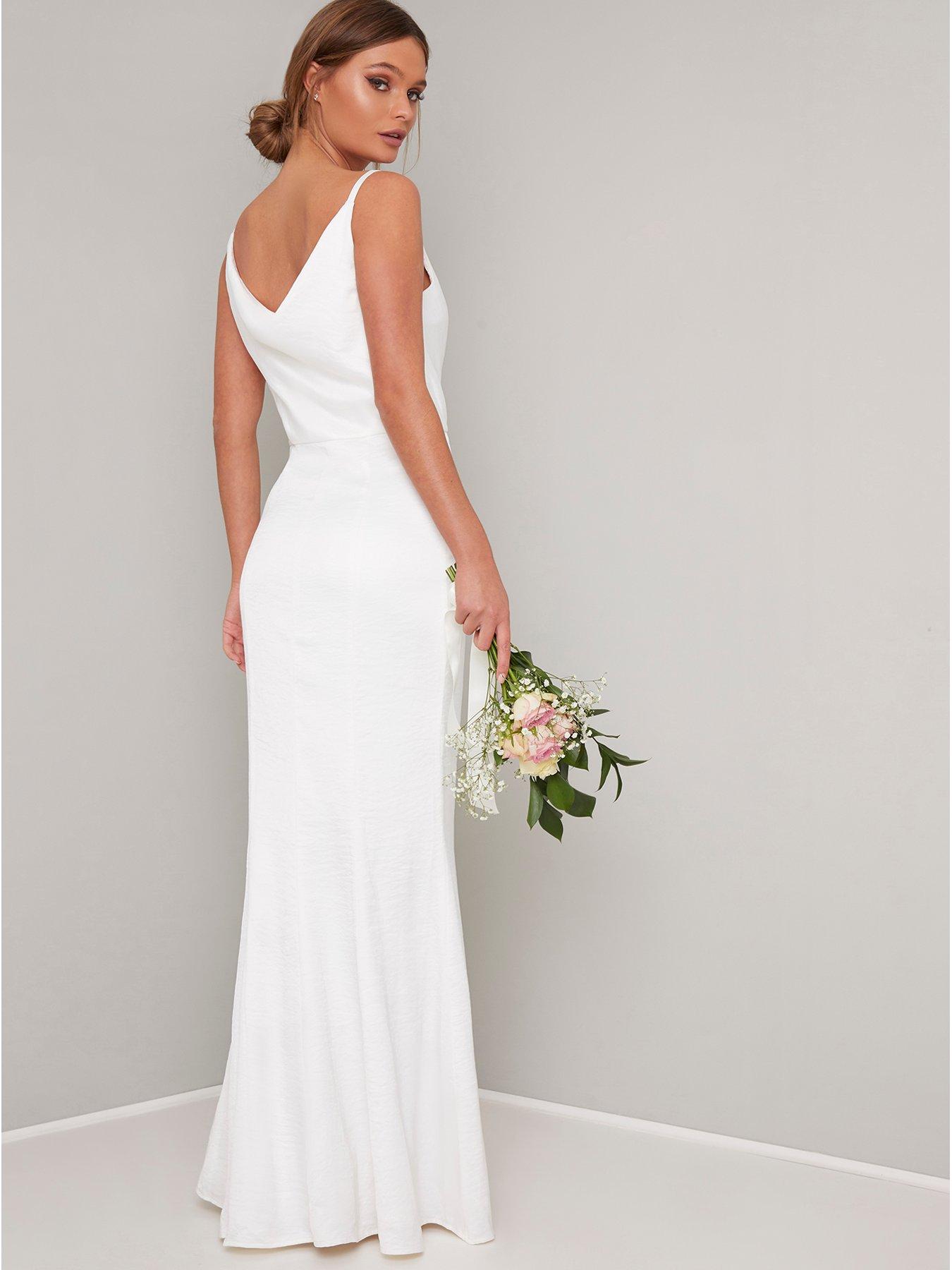 bodycon wedding dress bride