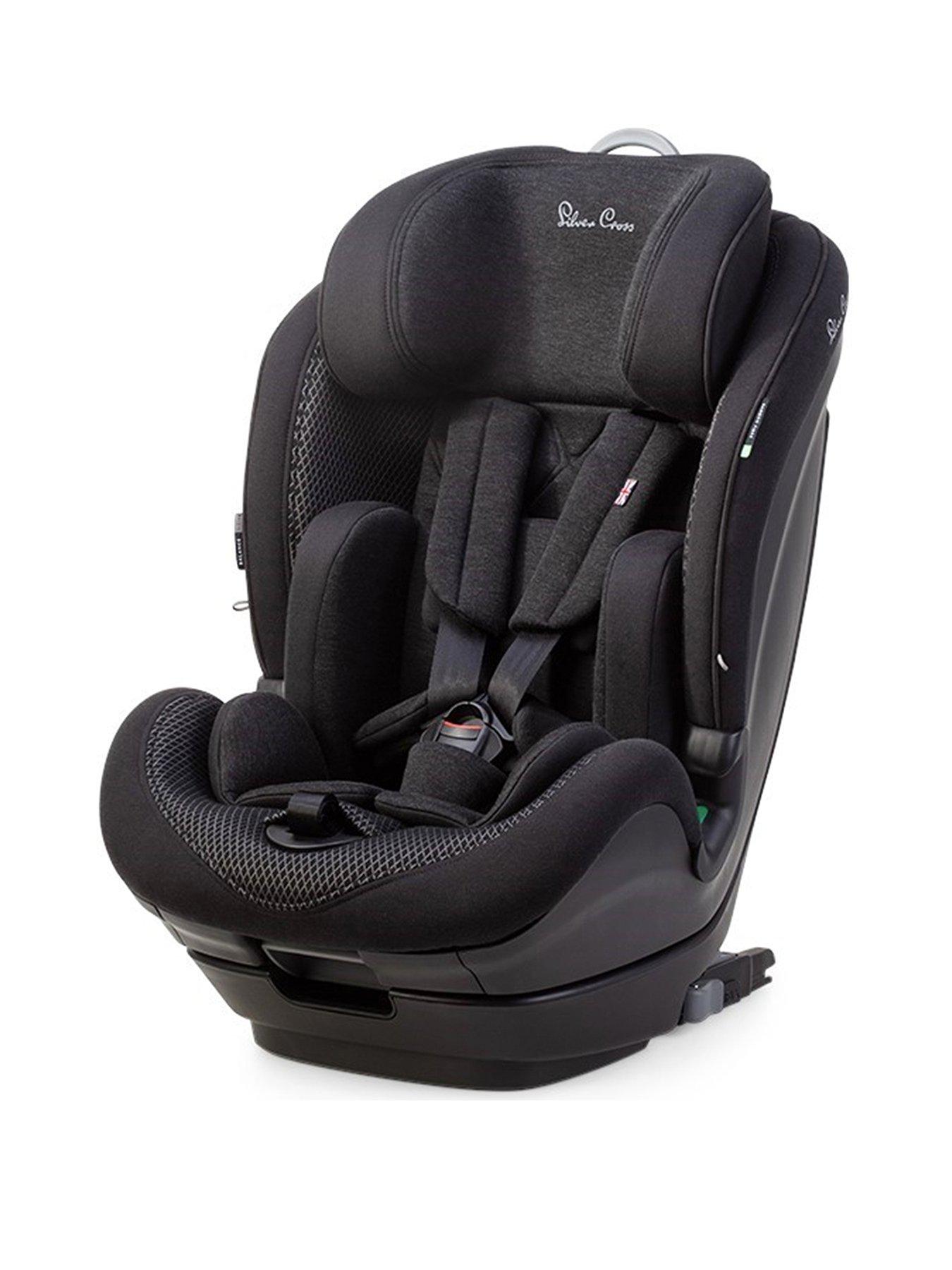 traffic sp group 1 2 3 black and grey car seat