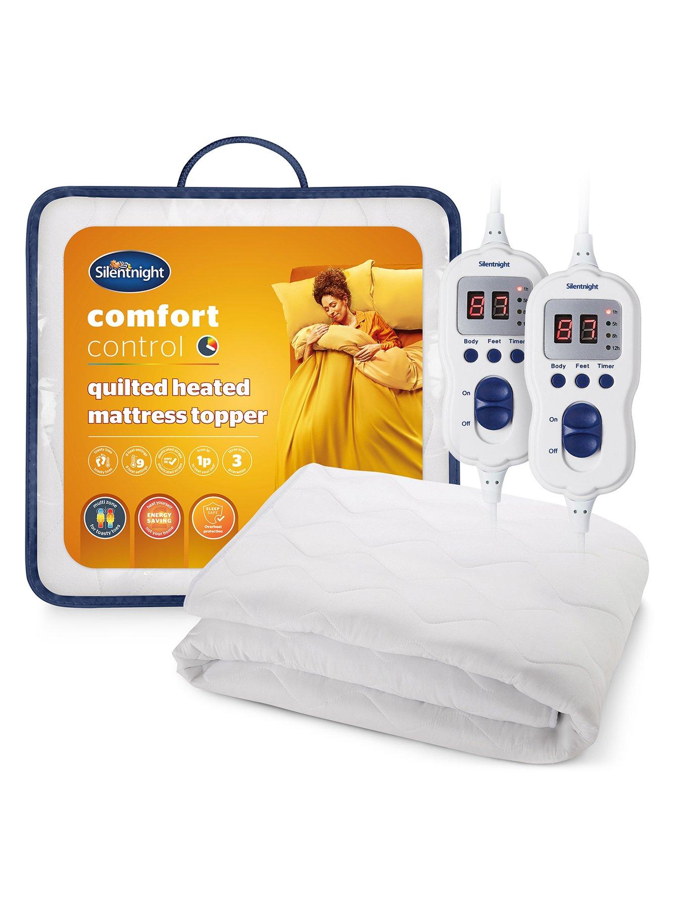 silentnight-comfort-control-double-heated-mattress-topper-white