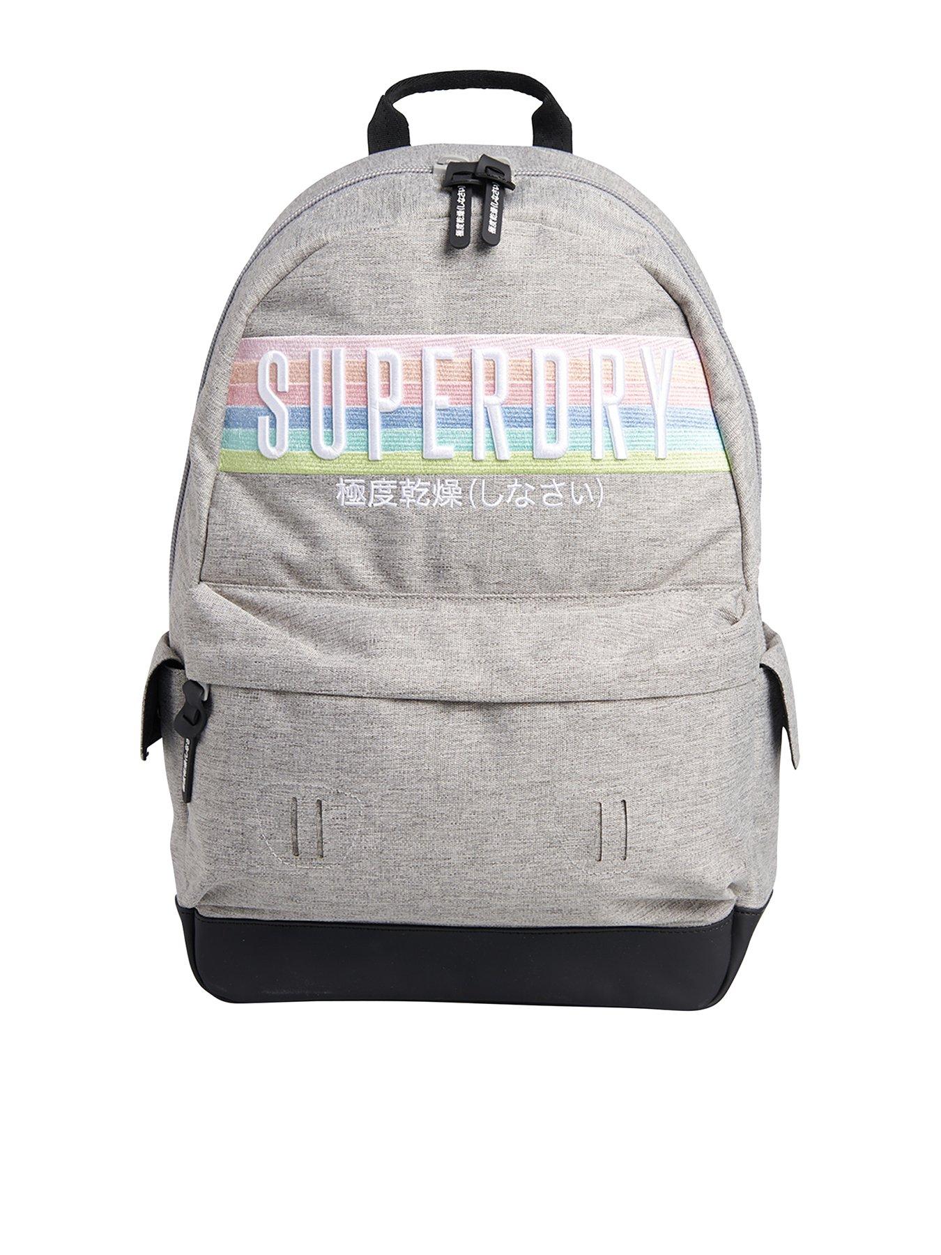 superdry grey star montana rucksack