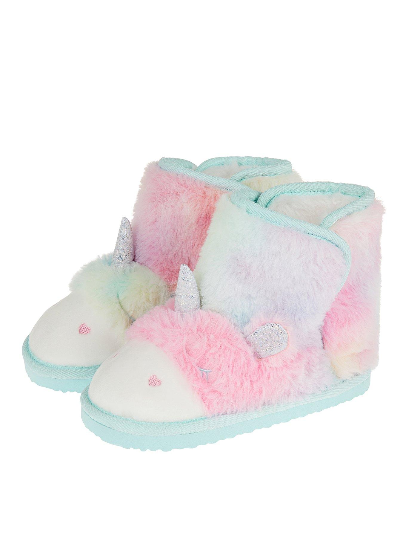 unicorn slipper boots