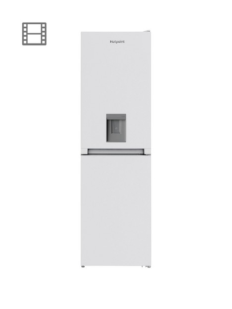 hotpoint-hbnf55181waqua-55cm-width-no-frost-fridge-freezer-with-water-dispenser-white