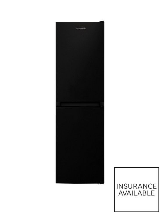 front image of hotpoint-hbnf55181buk1-55cm-width-no-frost-fridge-freezer-black