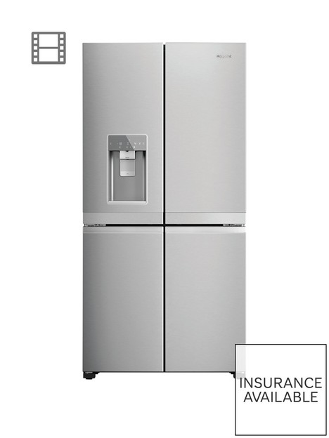 hotpoint-hq9imo1luk-total-no-frost-90cm-width-american-style-multi-door-fridge-freezer-with-water-amp-ice-dispenser-inox