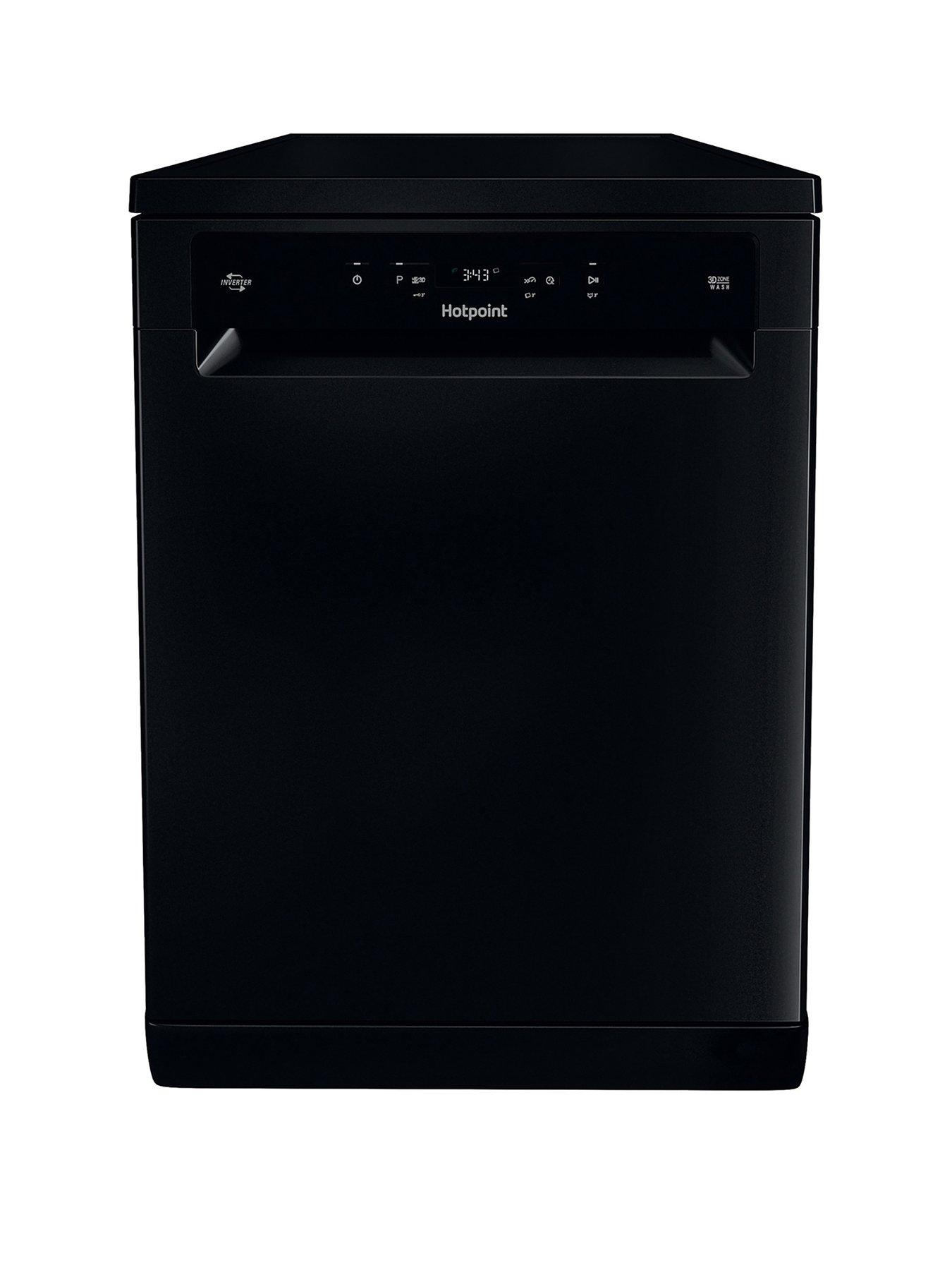 Hotpoint black deals slimline dishwasher